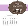 Medallion Glance 8x10 2016-18 - Calendar